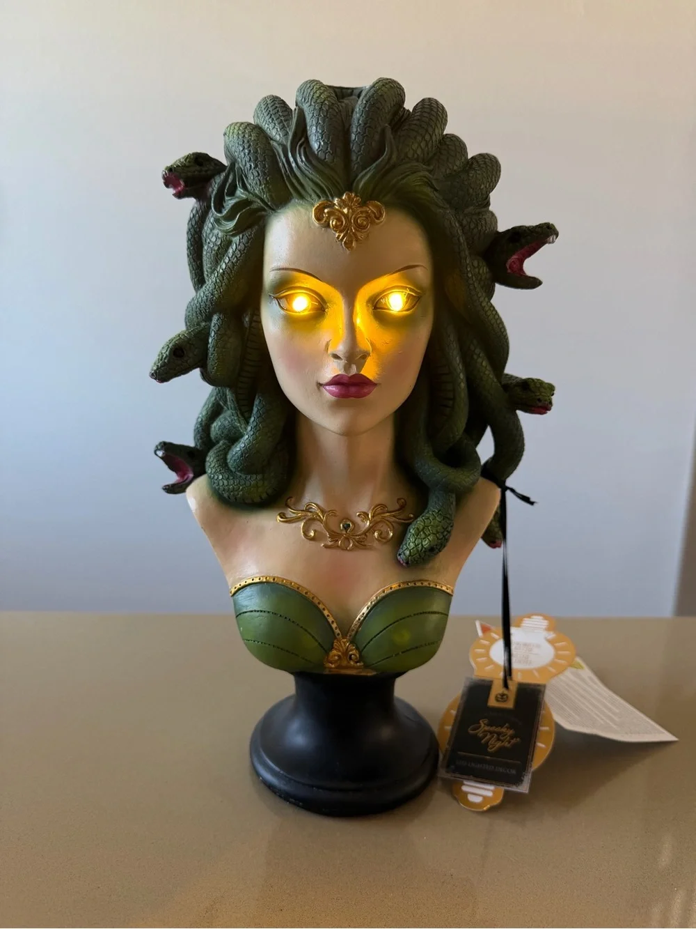 One Medusa Bust Decorative Head